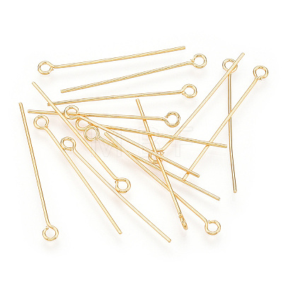 Brass Eye Pin KK-G331-09-0.7x32-1
