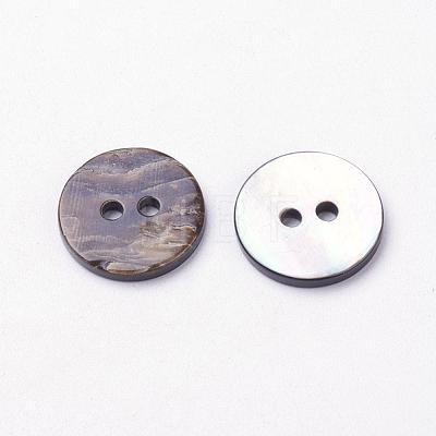 2-Hole Shell Buttons BUTT-L019-02E-1