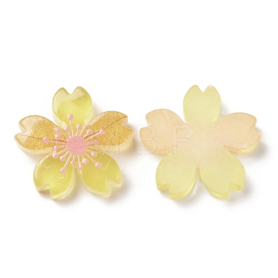 Luminous Resin Cabochons X-RESI-G030-01C-1