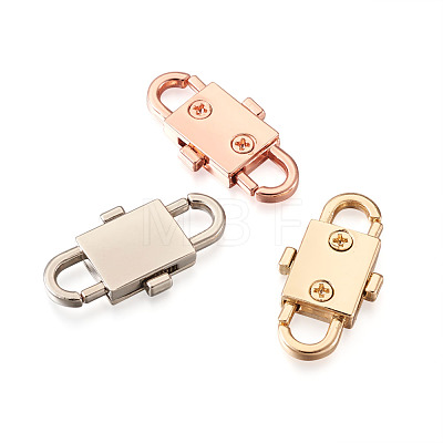 5 Colors Adjustable Alloy Chain Buckles PALLOY-TA0001-91-RS-1