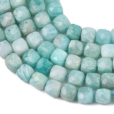 Natural Amazonite Beads Strands G-D0003-B11-01-1