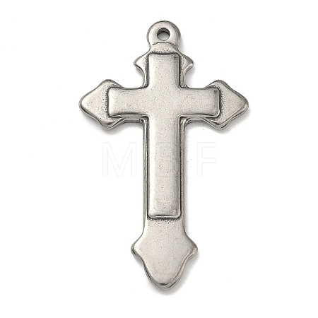 304 Stainless Steel Pendants STAS-P449-03D-P-1