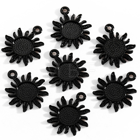 Alloy Pendant Cabochon Settings PALLOY-N183-04EB-1