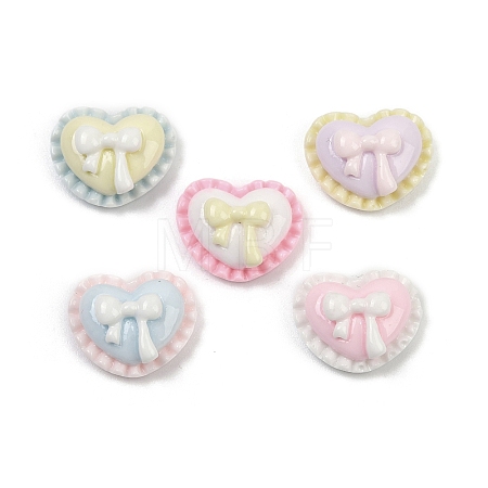 Opaque Resin Cabochons RESI-K043-06C-1