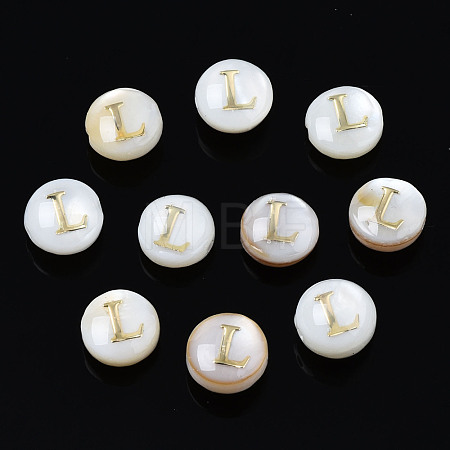 Natural Freshwater Shell Beads SHEL-S278-036L-1
