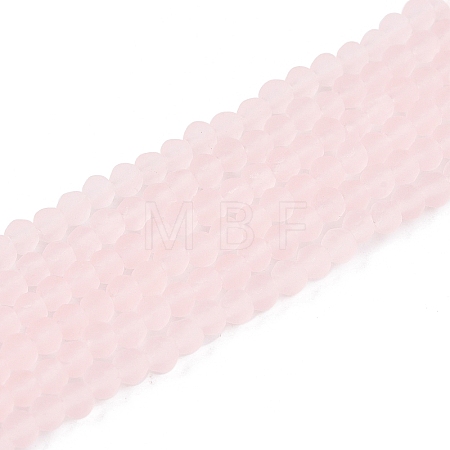 Transparent Glass Beads Strands EGLA-A044-T1mm-MD22-1