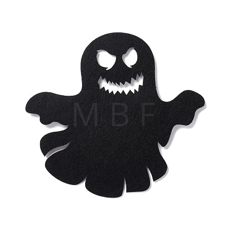Wool Felt Ghost Party Decorations AJEW-P101-06C-1
