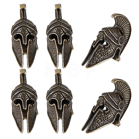 6Pcs Brass Beads KK-HY0004-64-1