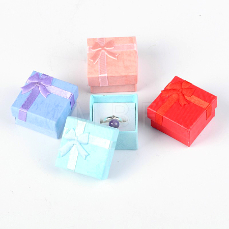 Valentines Day Presents Packages Cardboard Ring Boxes CBOX-G003-08-1
