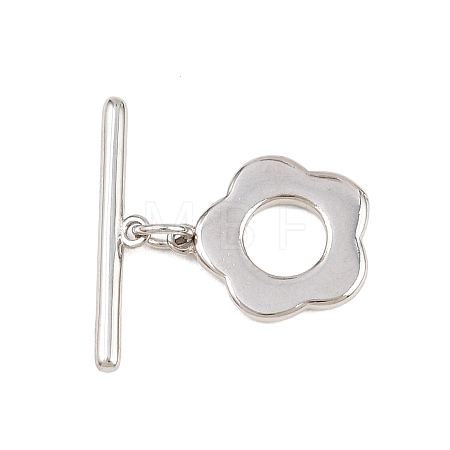 Brass Toggle Clasps KK-G548-31P-1