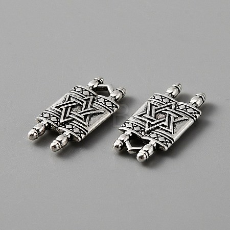 Tibetan Style Alloy Charm FIND-CJC0006-23AS-1
