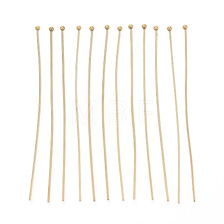 304 Stainless Steel Head Pins STAS-T065-70mm-20G-1
