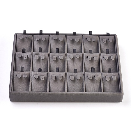 PU Leather Earring Displays EDIS-L003-03-1