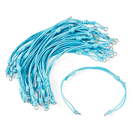 20Pcs Waxed Polyester Cord Bracelet Making AJEW-TAC00088-1