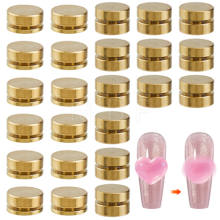 24Pcs 2 Styles Alloy 3D Nail Art Rotary Bearing for Nail Art Designs MRMJ-FH0001-67-1