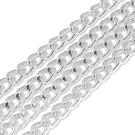 Unwelded Aluminum Curb Chains X-CHA-S001-022A-1