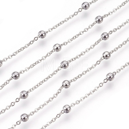 Tarnish Resistant 304 Stainless Steel Cable Chains CHS-L017-11A-1