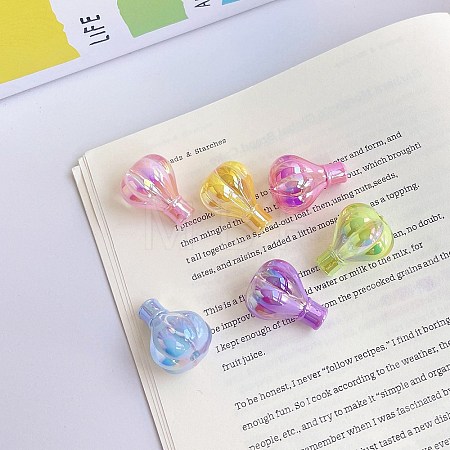 Opaque Acrylic Bead OACR-H028-C02-1