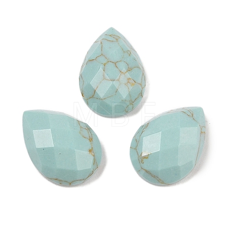 Synthetic Turquoise Cabochons G-C146-04M-1