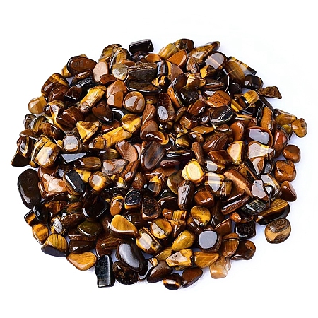 Natural Tiger Eye Tumbled Chips PW-WGA7DCE-39-1