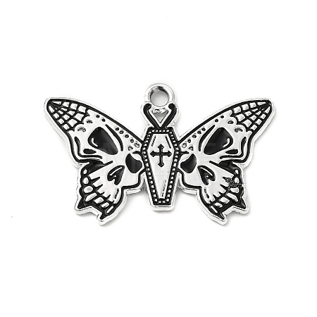 Halloween Alloy Enamel Pendants ENAM-I053-C05-1