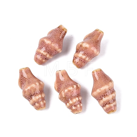Vintage Handmade Porcelain Beads PORC-Q006-08D-1