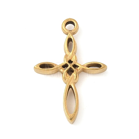 304 Stainless Steel Pendants STAS-R162-03G-04-1