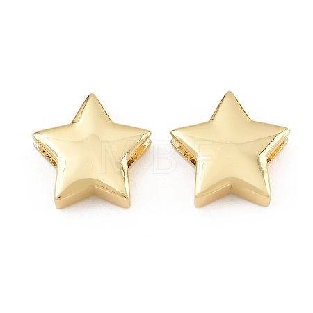 Brass Slide Charms KK-H292-48G-01-1