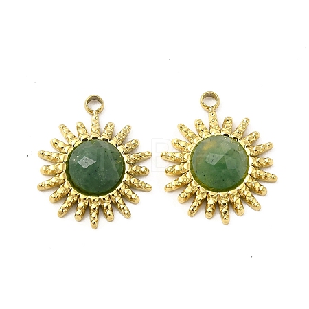 Natural African Jade Pendants STAS-J401-VC609-1