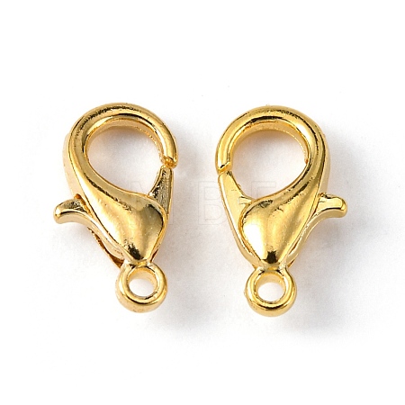 Zinc Alloy Lobster Claw Clasps E103-G-1