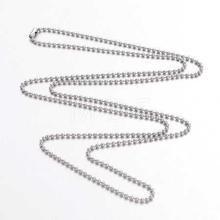 Tarnish Resistant Stainless Steel Necklace Making LS-IFIN-R114-1.5mm-1