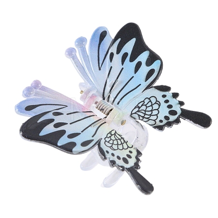 Plastic Claw Hair Clips PW-WG88B37-01-1