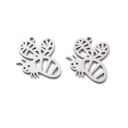 201 Stainless Steel Charms STAS-V001-21-1