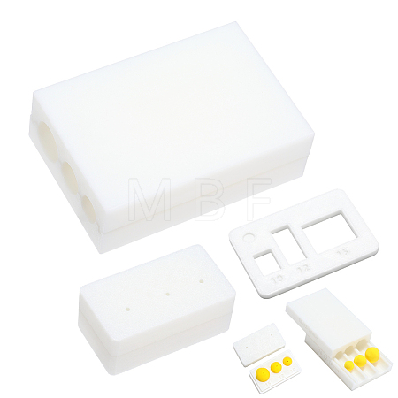 2 Bags 2 Styles Plastic Polymer Clay Bead Hole Maker DIY-PH00035-57A-1
