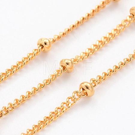 Ion Plating(IP) 304 Stainless Steel Twisted Chains CHS-H007-07G-1