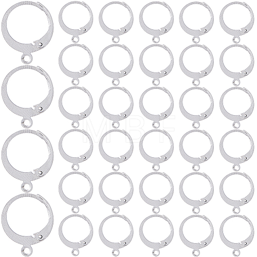 SOFPLATE 304 Stainless Steel Leverback Earring Findings STAS-SP0001-02A-1