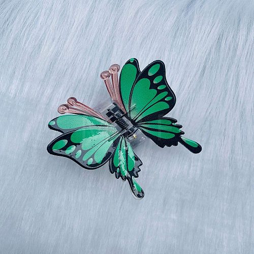 Butterfly Plastic Claw Hair Clips PW-WGC2CB3-02-1