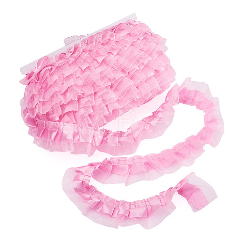 2-Layer Pleated Satin Organza Ribbons PJ-TAC0004-02C-1