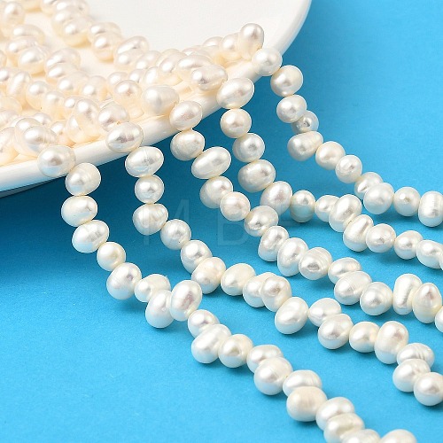 Natural Cultured Freshwater Pearl Beads Strands PEAR-I007-04C-02A-1