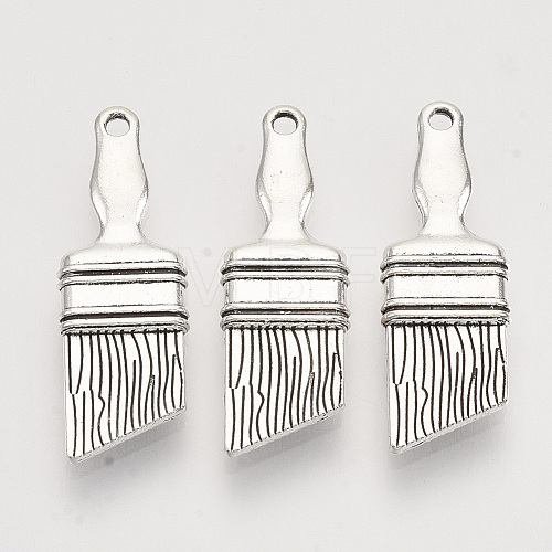 Tibetan Style Alloy Pendants TIBEP-T009-05AS-RS-1