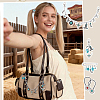 Cowboy Theme Alloy & Synthetic Turquoise & Aluminum Cable Chains Jewelry Sets HJEW-PH02504-5
