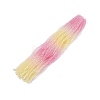 Gradient Color Baking Painted Glass Bead Strands DGLA-A039-T4mm-A01-1