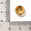 Brass Rhinestone Spacer Beads KK-M313-44C-12-2