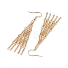 304 Stainless Steel Link Bar Dangle Earrings EJEW-JE05966-01-4