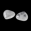 Natural Quartz Crystal Heart Palm Stones G-M416-09F-3