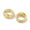 Brass Ring Charm Connectors KK-P284-06G-01-2