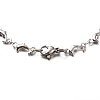 Tarnish Resistant 304 Stainless Steel Dolphin Link Bracelets BJEW-O076-03P-2