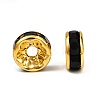 Brass Rhinestone Spacer Beads RB-A014-Z8mm-02G-NF-4