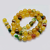 Natural Agate Beads Strands G-E469-02-8mm-2