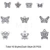 Tibetan Style Alloy Charms PALLOY-PH0012-31-3